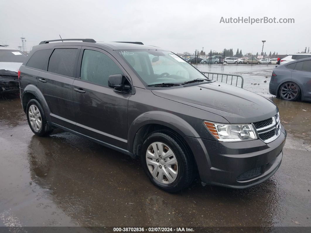 2016 Dodge Journey Se Gray vin: 3C4PDCAB8GT114832