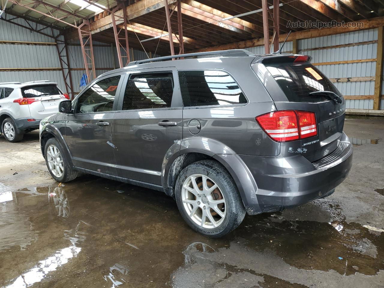 2016 Dodge Journey Se Gray vin: 3C4PDCAB8GT203736