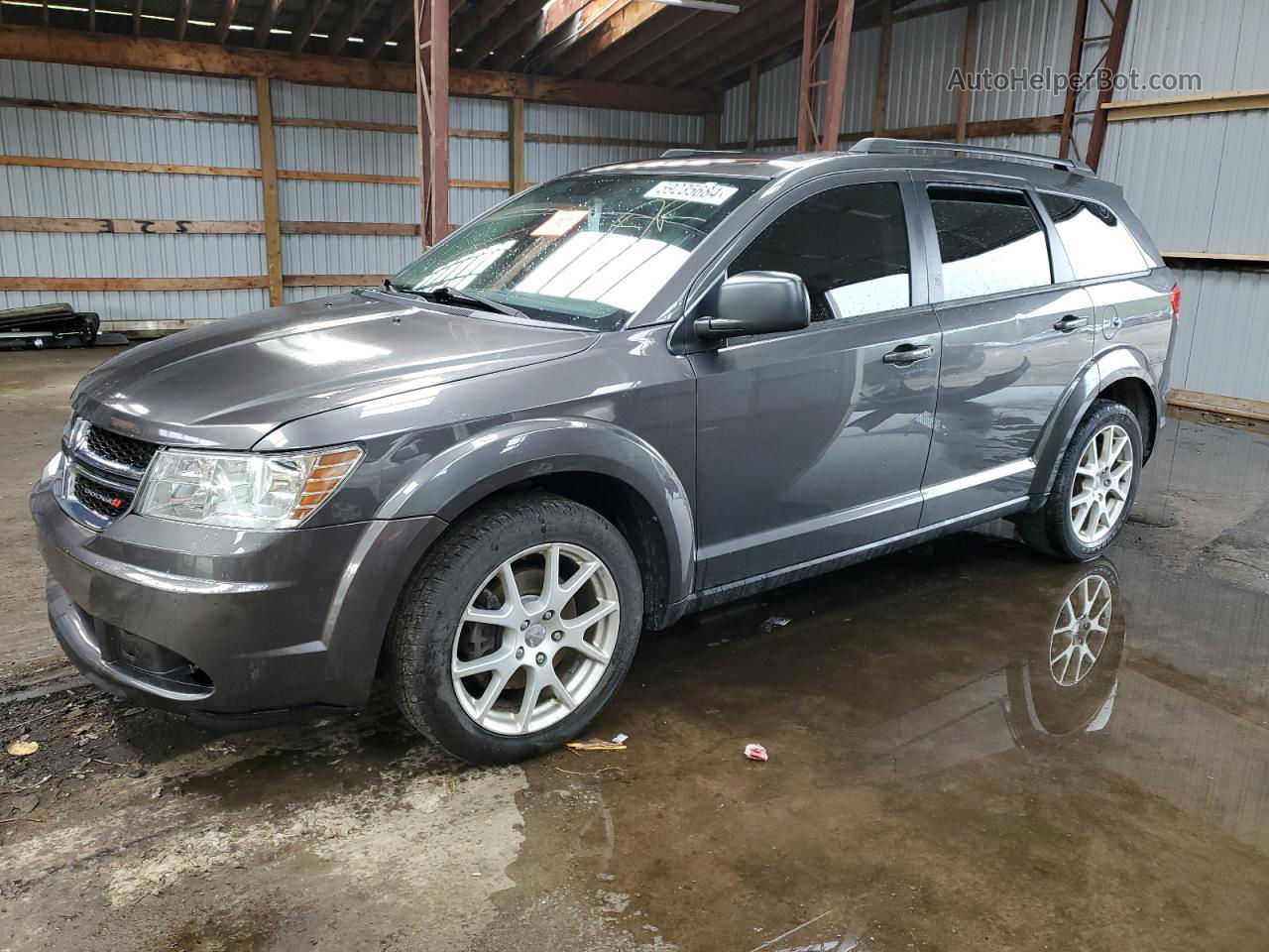 2016 Dodge Journey Se Gray vin: 3C4PDCAB8GT203736