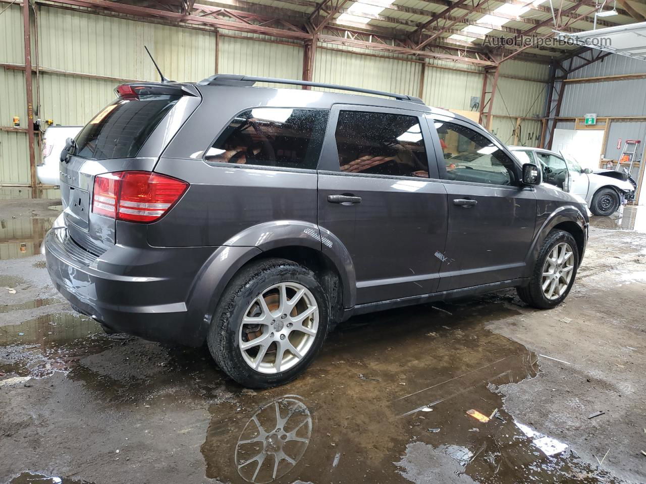 2016 Dodge Journey Se Gray vin: 3C4PDCAB8GT203736