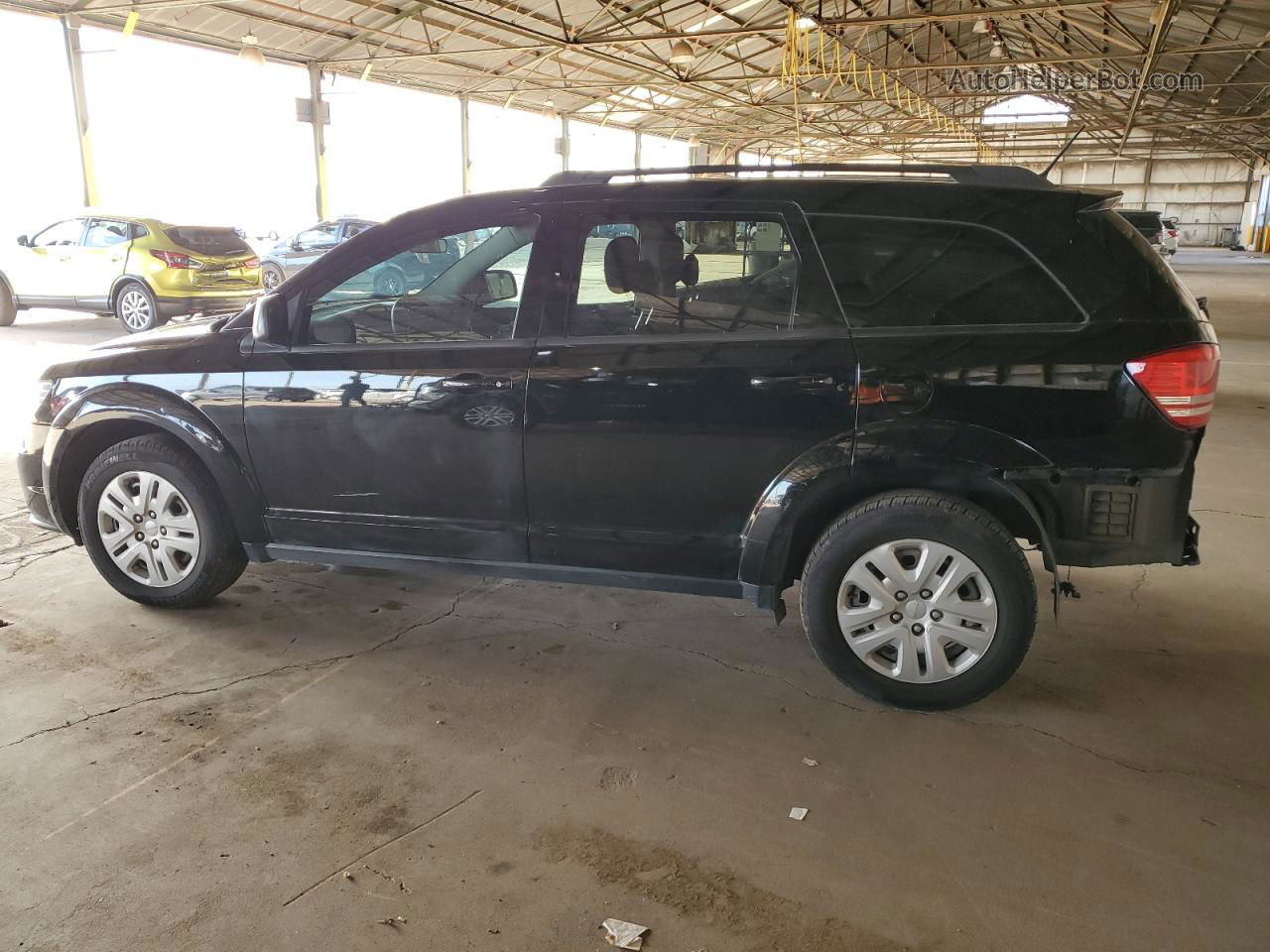 2017 Dodge Journey Se Black vin: 3C4PDCAB8HT522183