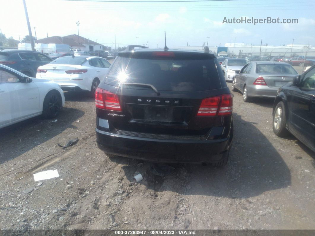 2017 Dodge Journey Se Black vin: 3C4PDCAB8HT551263