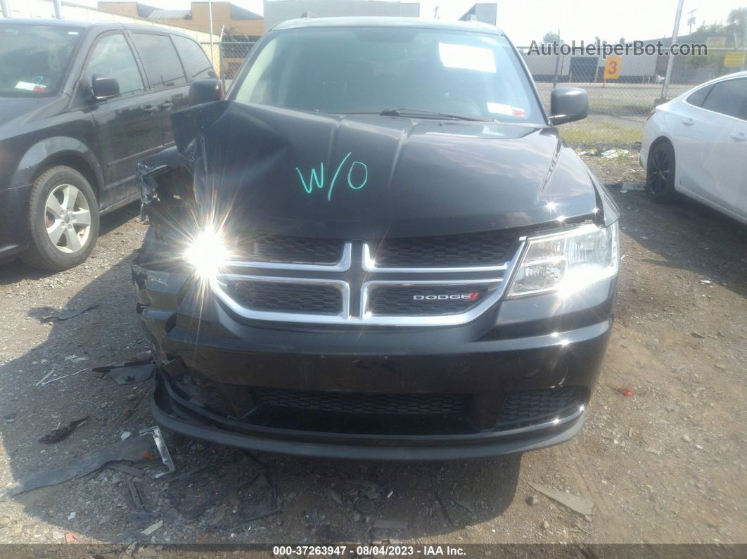 2017 Dodge Journey Se Black vin: 3C4PDCAB8HT551263