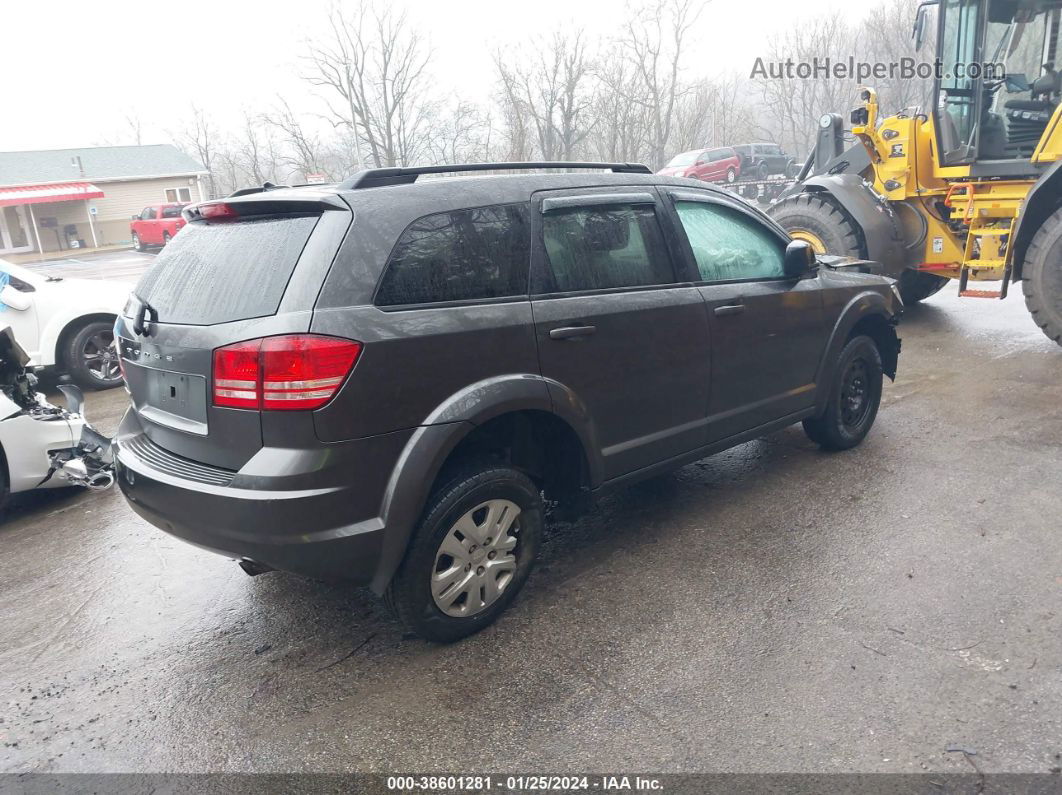 2017 Dodge Journey Se Gray vin: 3C4PDCAB8HT598664