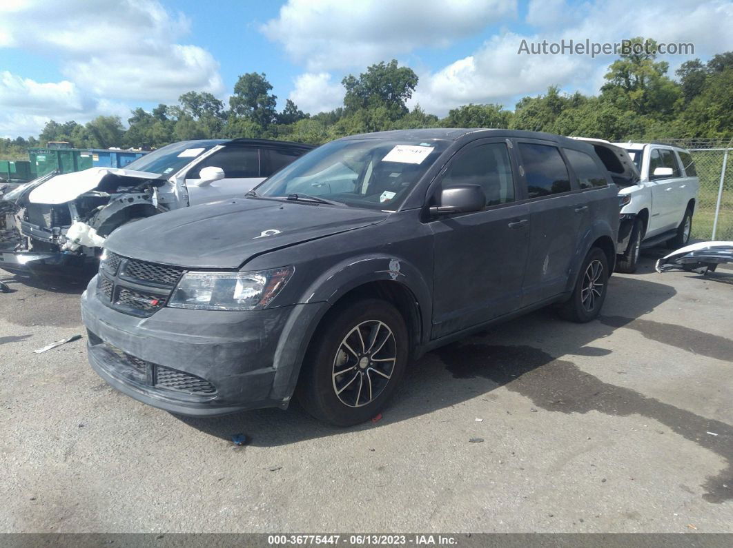 2017 Dodge Journey Se Black vin: 3C4PDCAB8HT606360