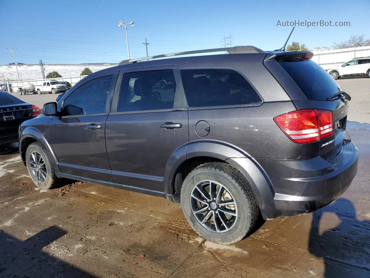 2017 Dodge Journey Se Серый vin: 3C4PDCAB8HT638337