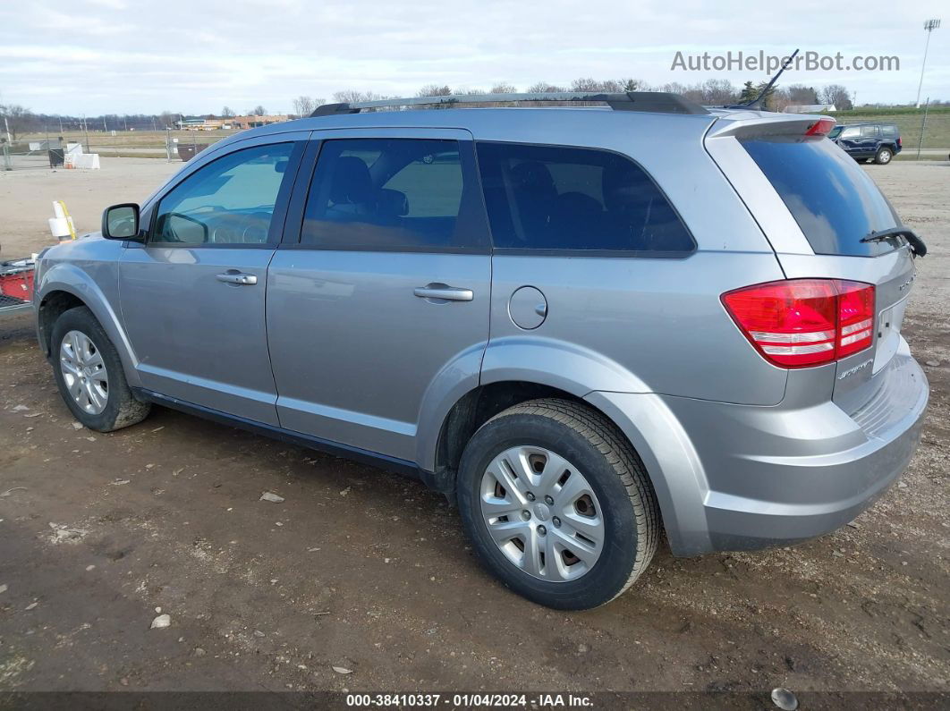 2017 Dodge Journey Se Silver vin: 3C4PDCAB8HT670110