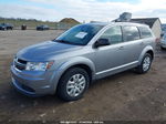 2017 Dodge Journey Se Silver vin: 3C4PDCAB8HT670110