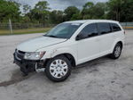 2014 Dodge Journey Se White vin: 3C4PDCAB9ET112794