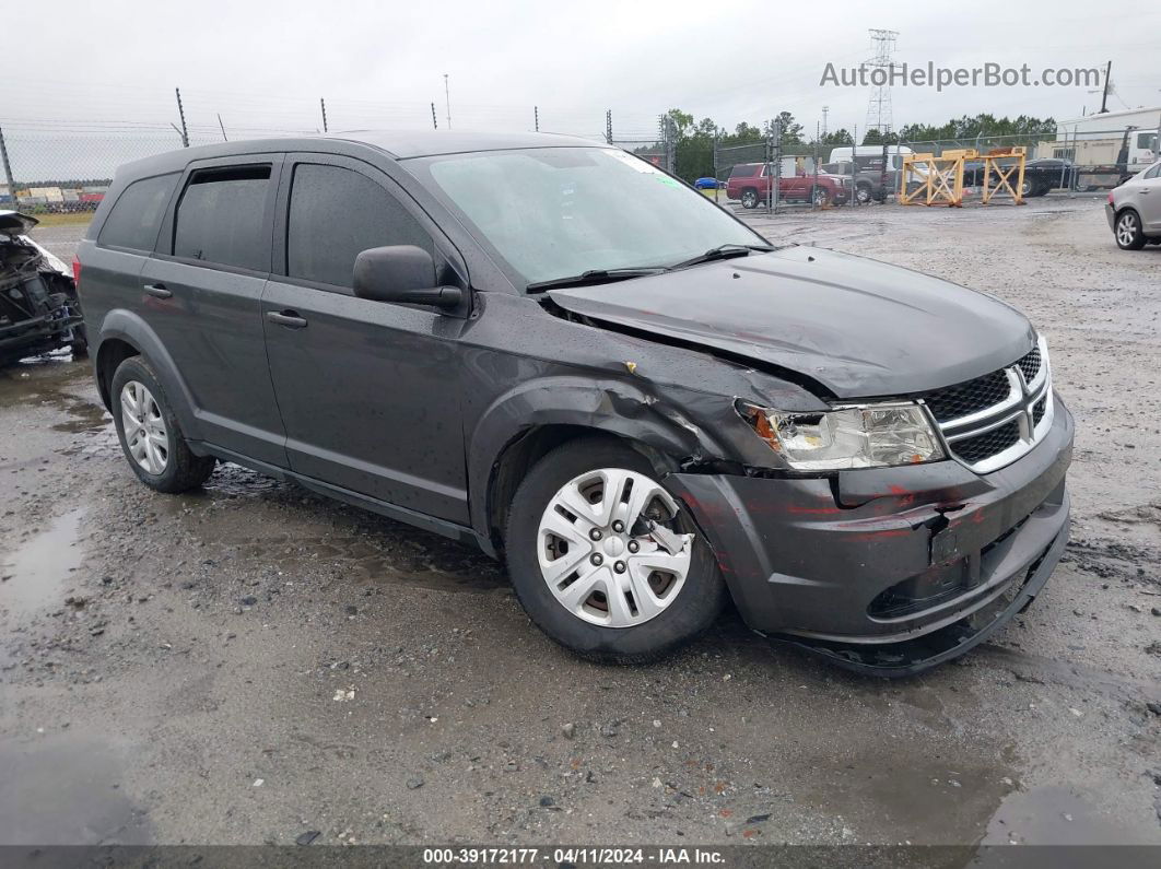 2014 Dodge Journey American Value Pkg Gray vin: 3C4PDCAB9ET164183