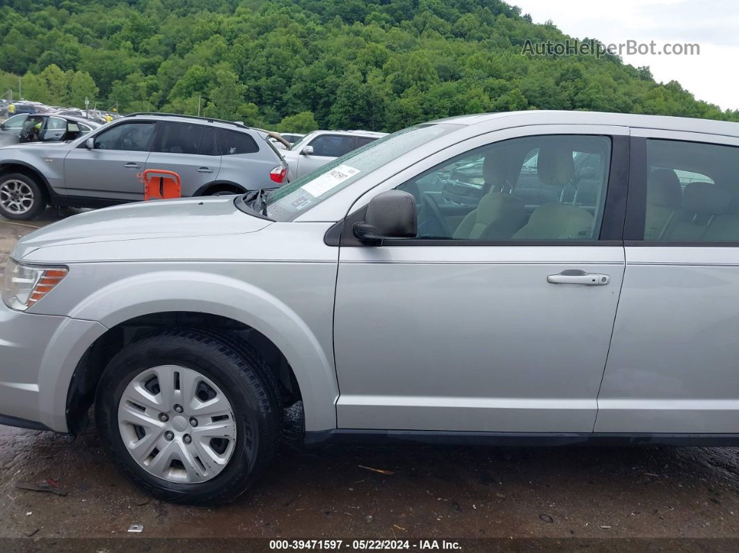 2014 Dodge Journey American Value Pkg Silver vin: 3C4PDCAB9ET303597