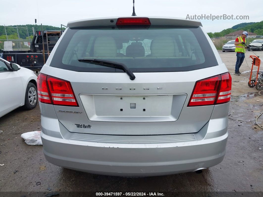 2014 Dodge Journey American Value Pkg Серебряный vin: 3C4PDCAB9ET303597