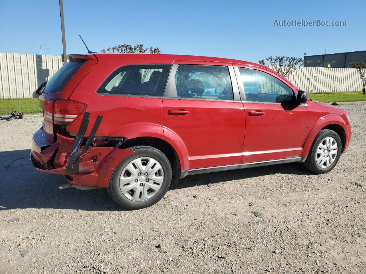 2015 Dodge Journey Se Red vin: 3C4PDCAB9FT512050