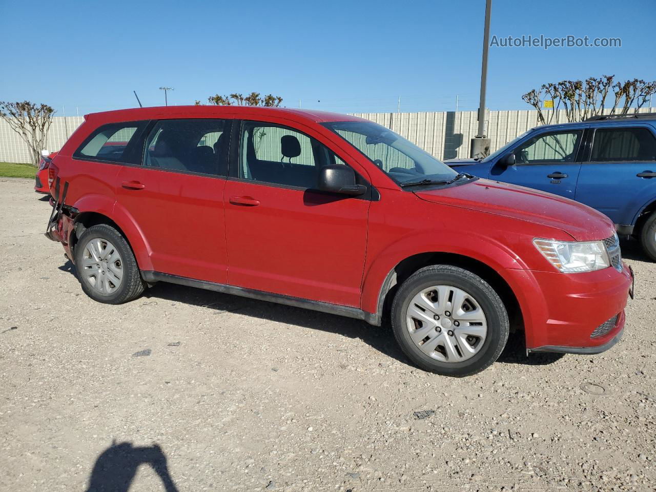 2015 Dodge Journey Se Red vin: 3C4PDCAB9FT512050