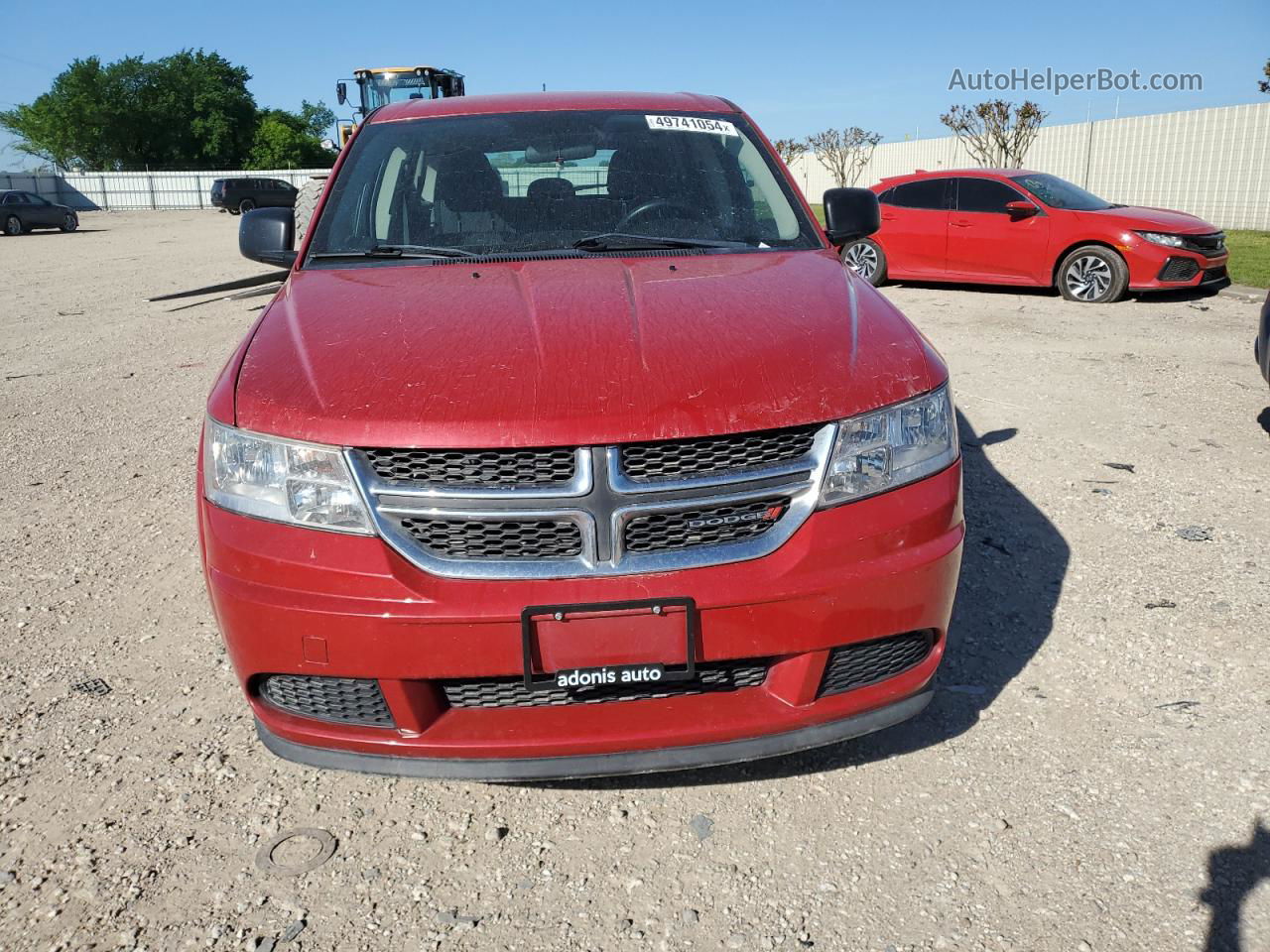 2015 Dodge Journey Se Red vin: 3C4PDCAB9FT512050