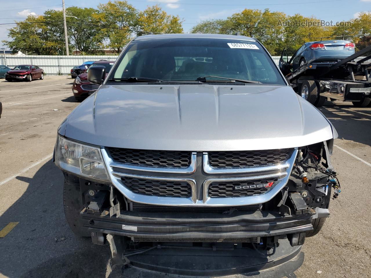 2015 Dodge Journey Se Silver vin: 3C4PDCAB9FT613041