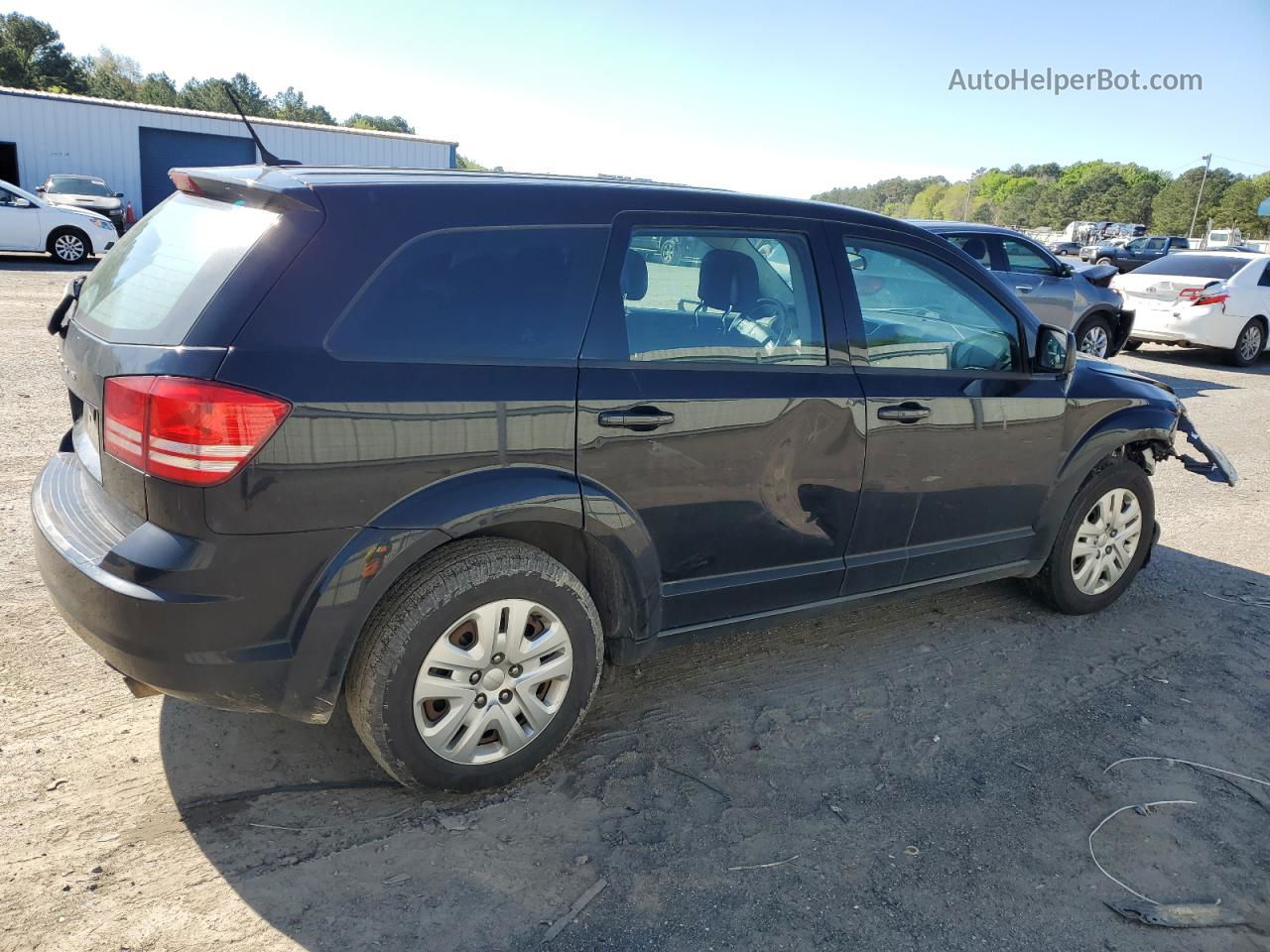 2015 Dodge Journey Se Black vin: 3C4PDCAB9FT683400