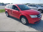 2015 Dodge Journey American Value Pkg Red vin: 3C4PDCAB9FT747354