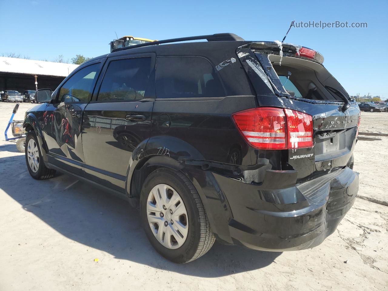 2016 Dodge Journey Se Черный vin: 3C4PDCAB9GT101653