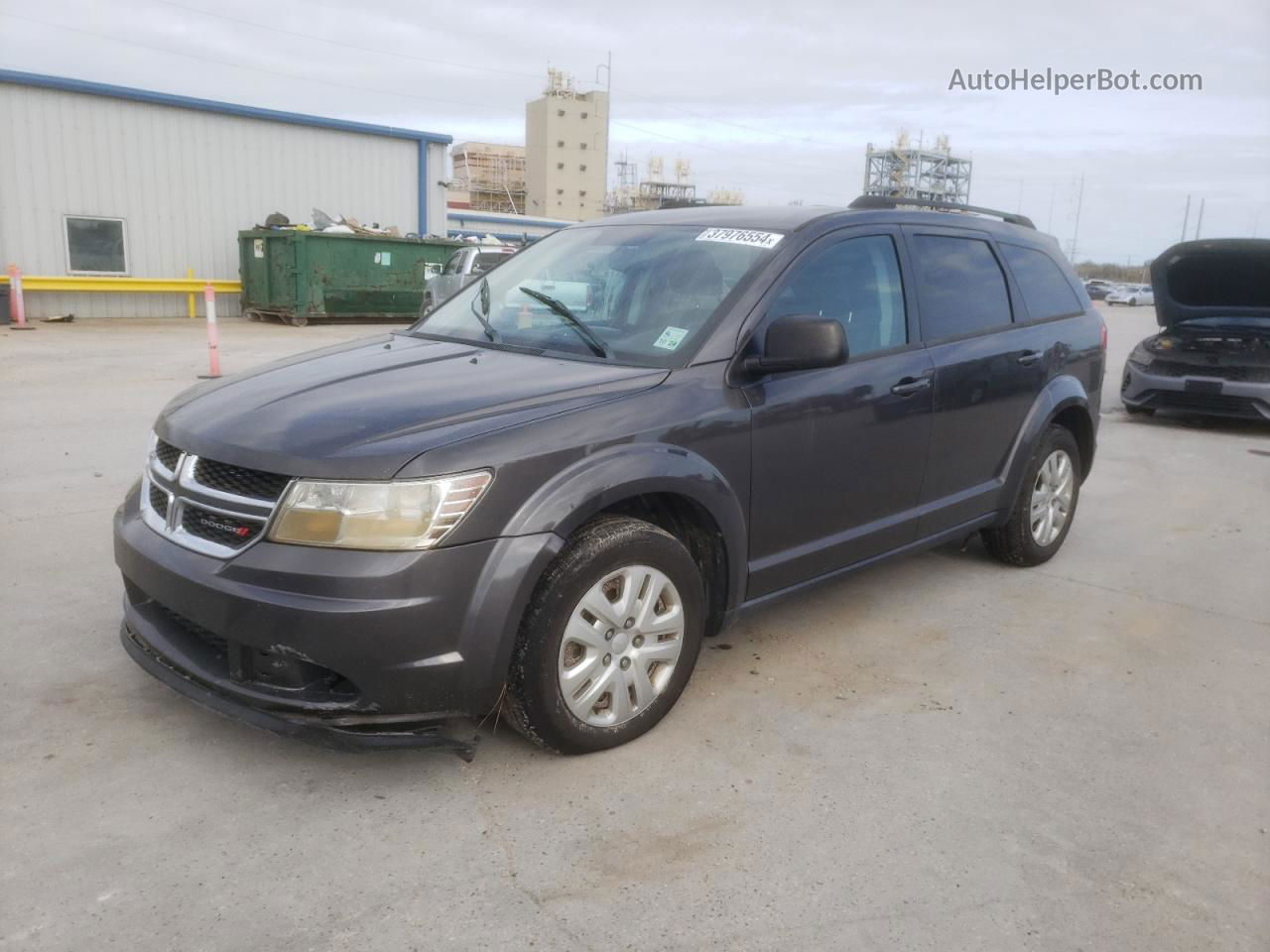 2016 Dodge Journey Se Gray vin: 3C4PDCAB9GT146446