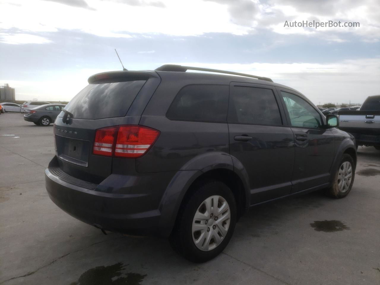 2016 Dodge Journey Se Gray vin: 3C4PDCAB9GT146446