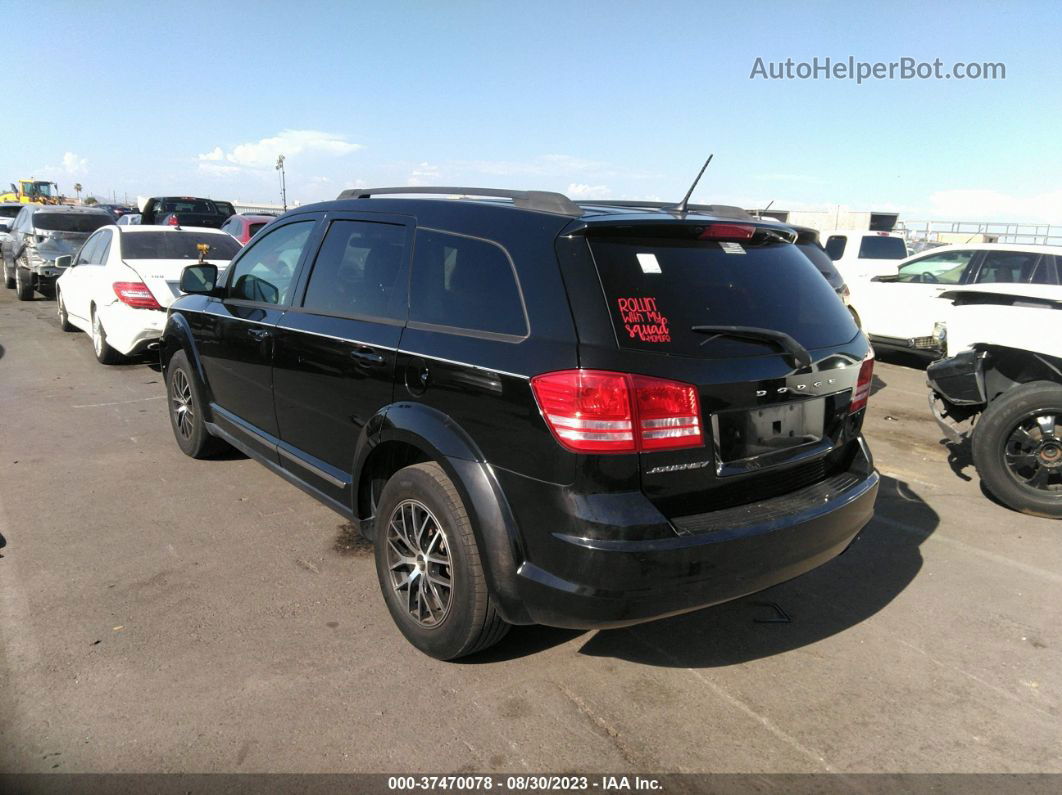 2016 Dodge Journey Se Black vin: 3C4PDCAB9GT230699