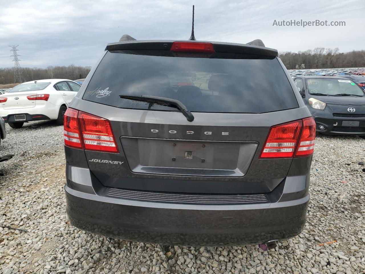 2016 Dodge Journey Se Gray vin: 3C4PDCAB9GT246501