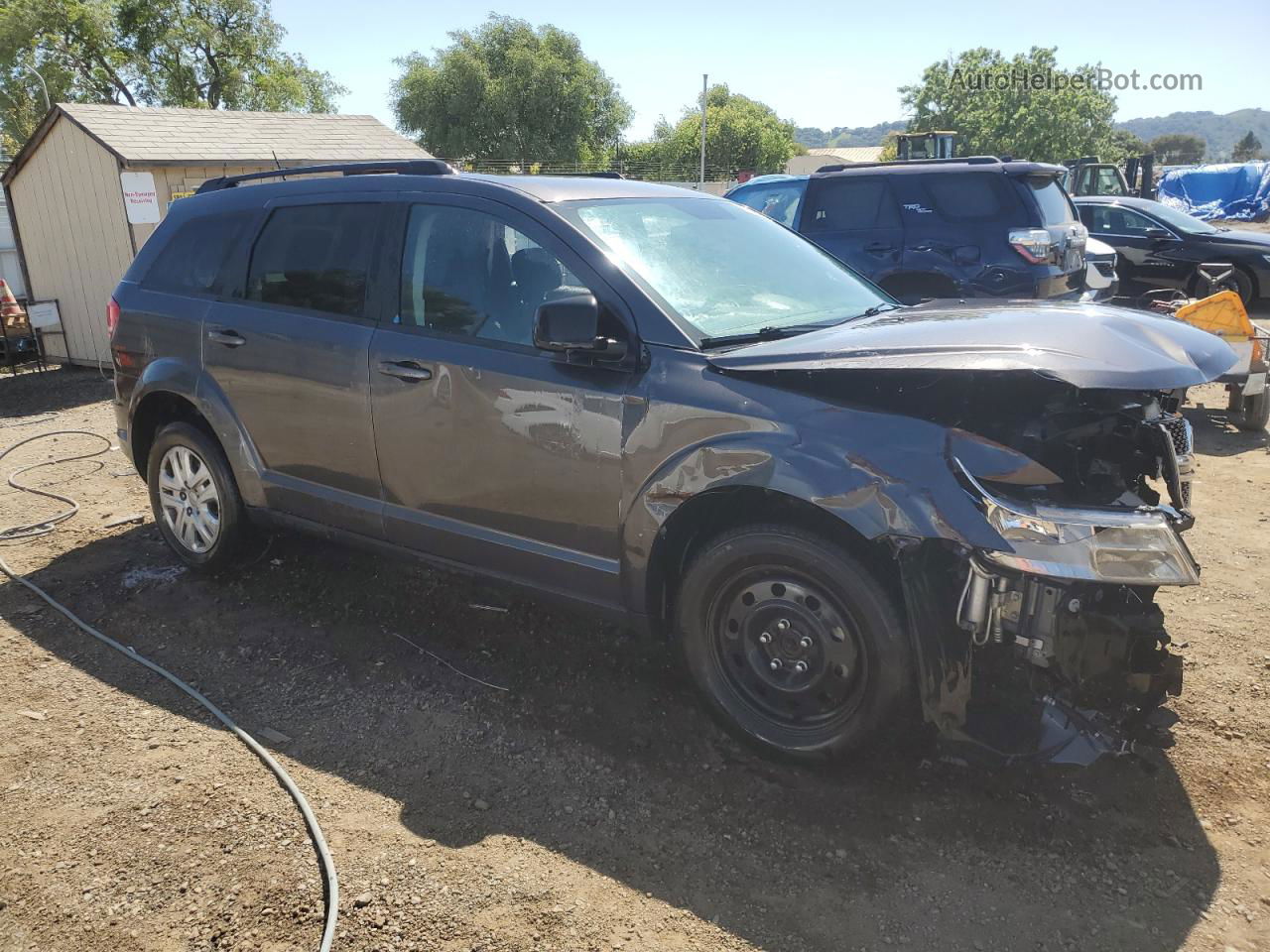 2016 Dodge Journey Se Черный vin: 3C4PDCAB9GT249897