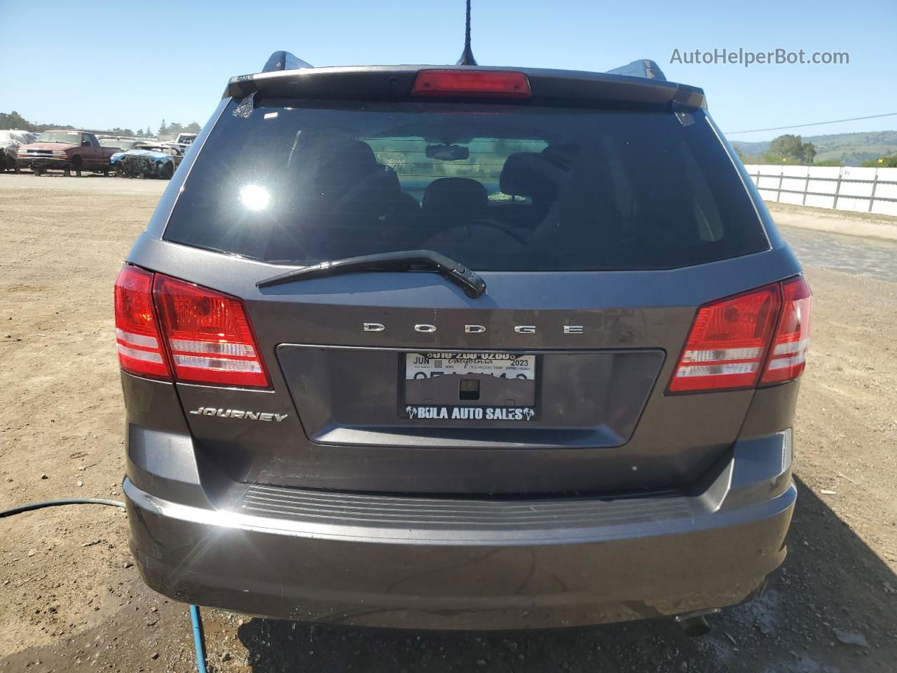 2016 Dodge Journey Se Black vin: 3C4PDCAB9GT249897