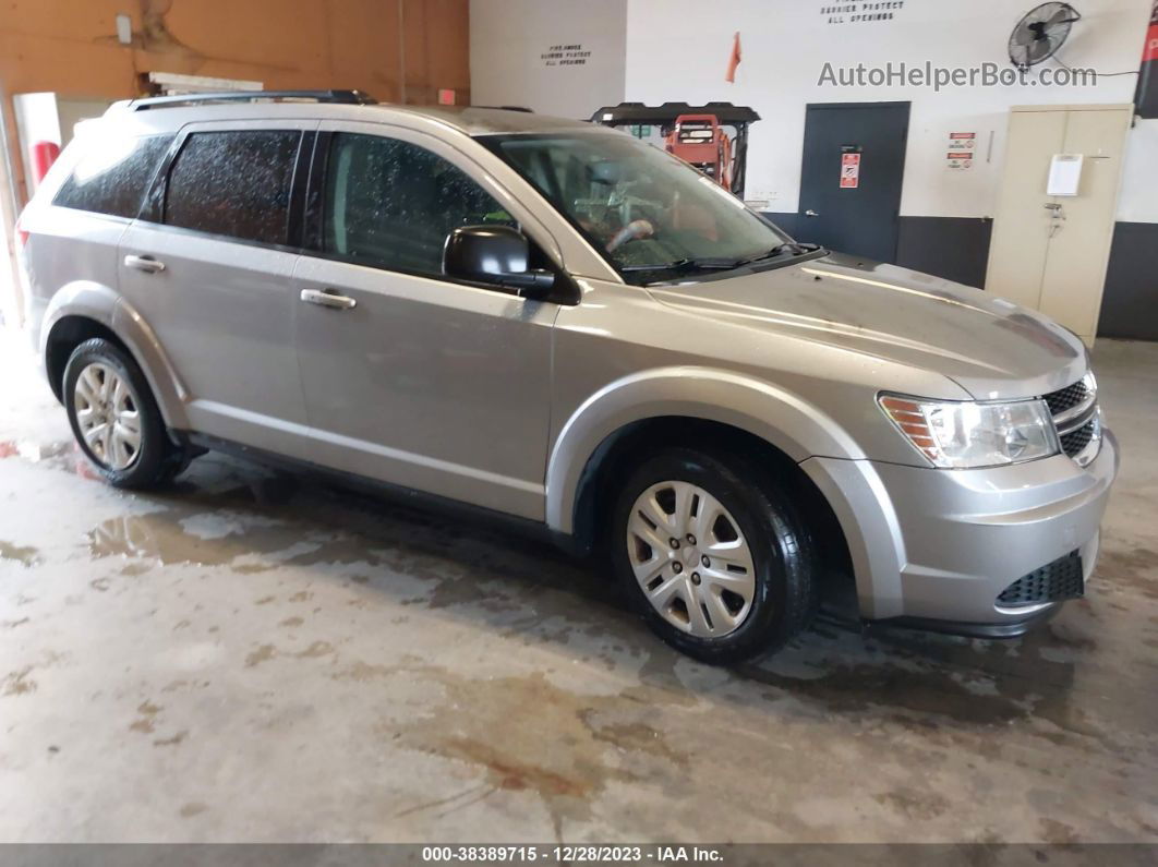 2016 Dodge Journey Se Silver vin: 3C4PDCAB9GT250015