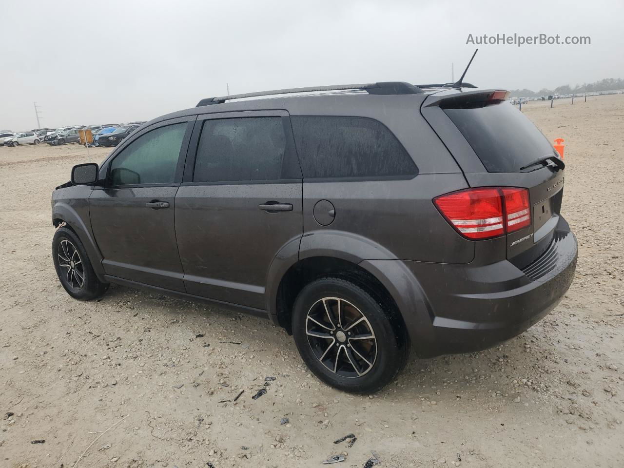 2017 Dodge Journey Se Gray vin: 3C4PDCAB9HT705060