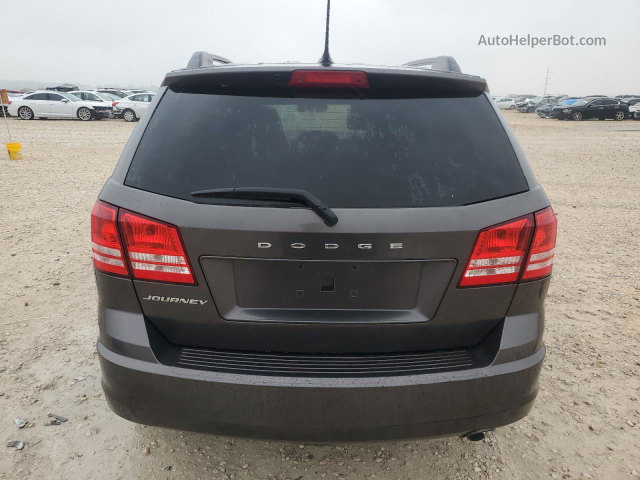 2017 Dodge Journey Se Gray vin: 3C4PDCAB9HT705060