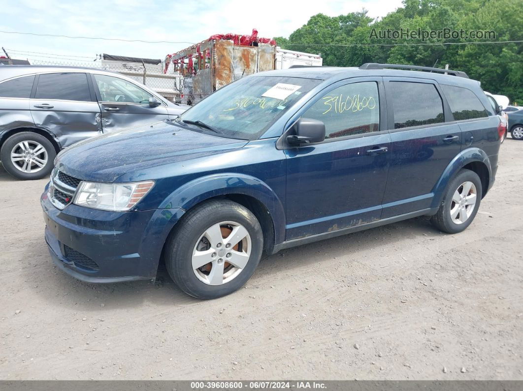 2014 Dodge Journey Se Blue vin: 3C4PDCABXET141737