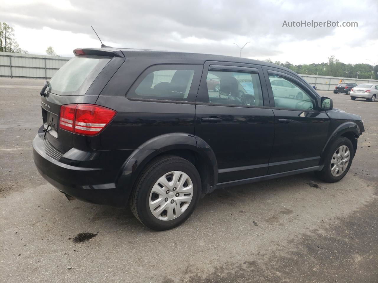 2014 Dodge Journey Se Black vin: 3C4PDCABXET148851