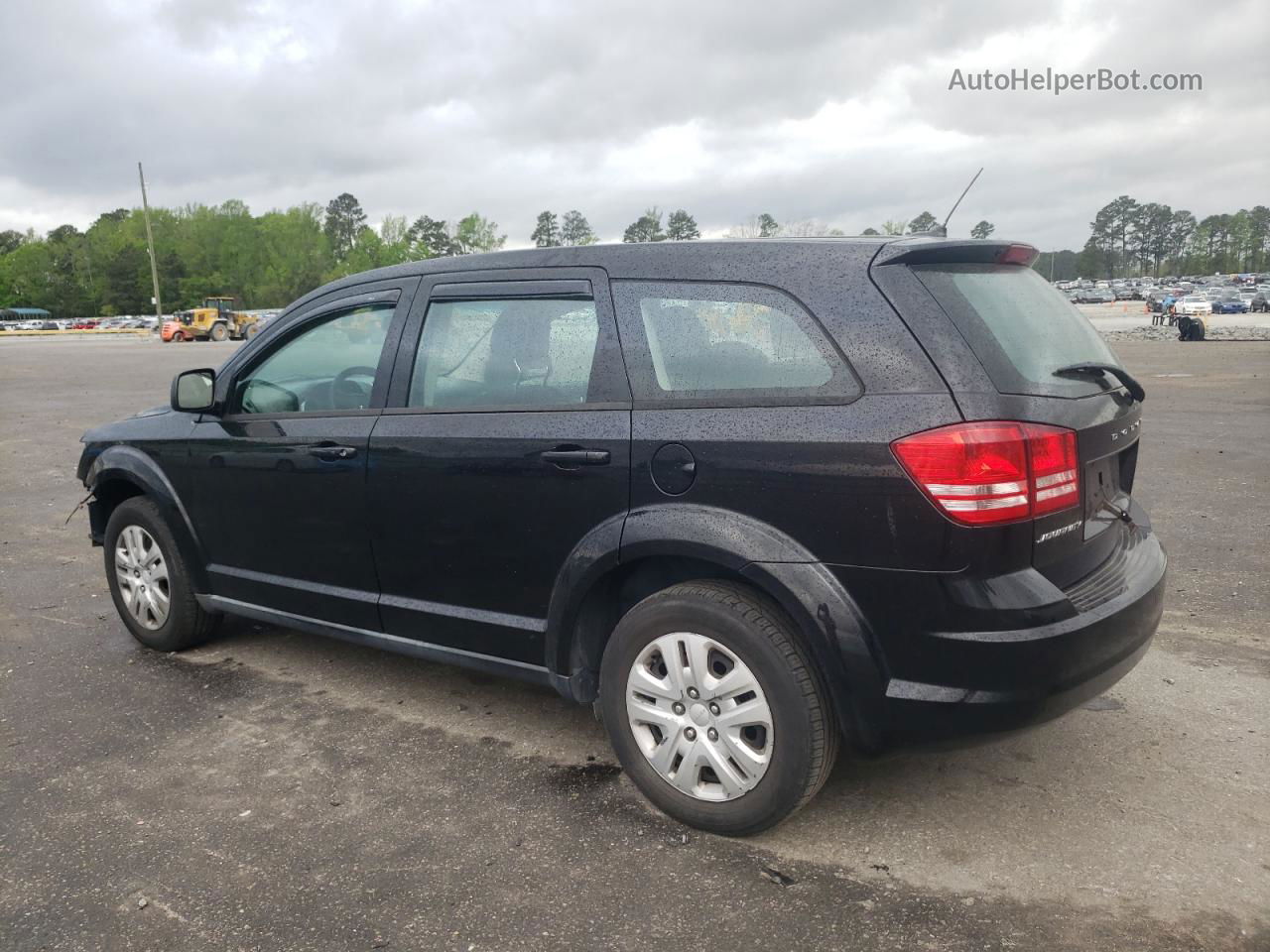 2014 Dodge Journey Se Black vin: 3C4PDCABXET148851