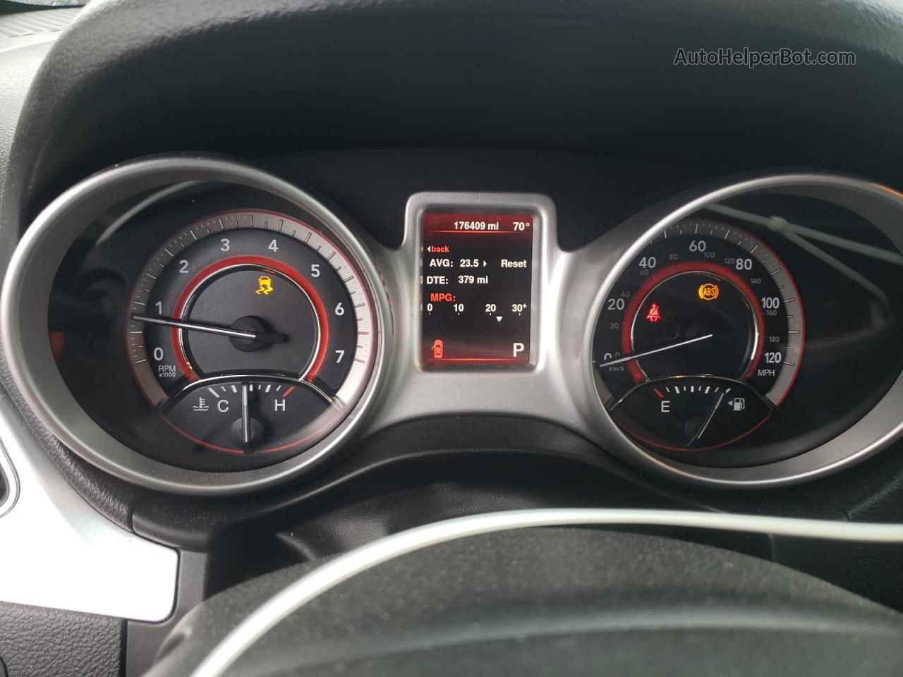 2014 Dodge Journey Se Черный vin: 3C4PDCABXET148851