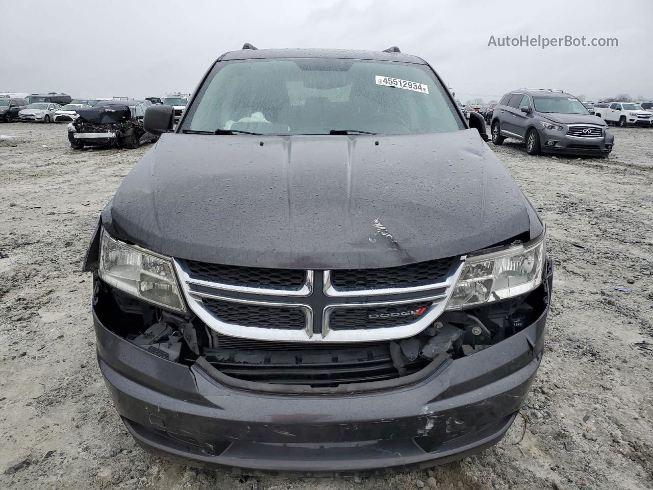 2014 Dodge Journey Se Gray vin: 3C4PDCABXET198276