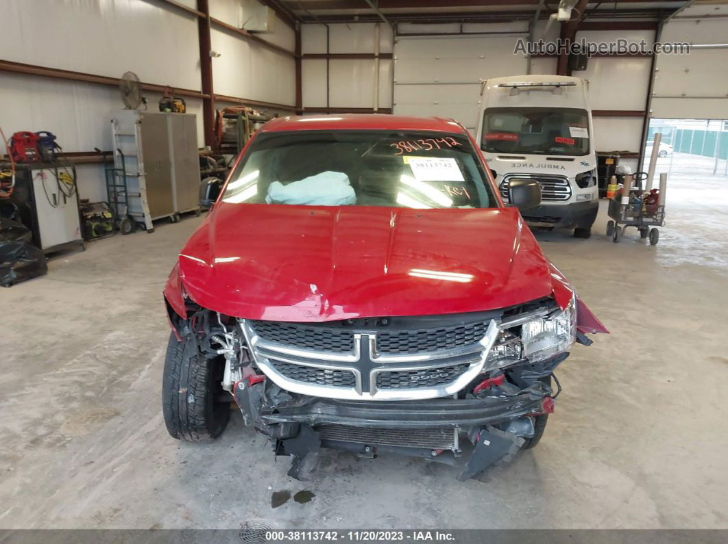 2014 Dodge Journey Se Red vin: 3C4PDCABXET198536