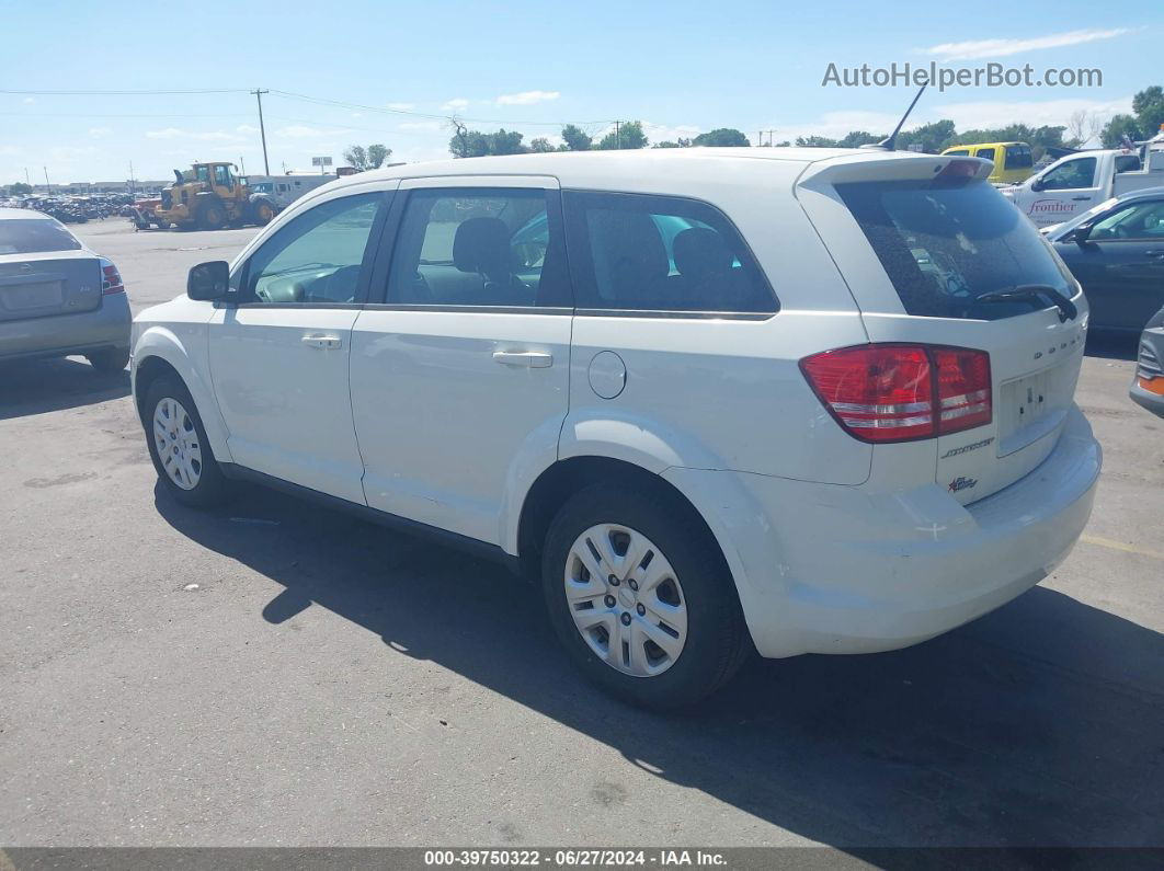 2014 Dodge Journey American Value Pkg Белый vin: 3C4PDCABXET256483