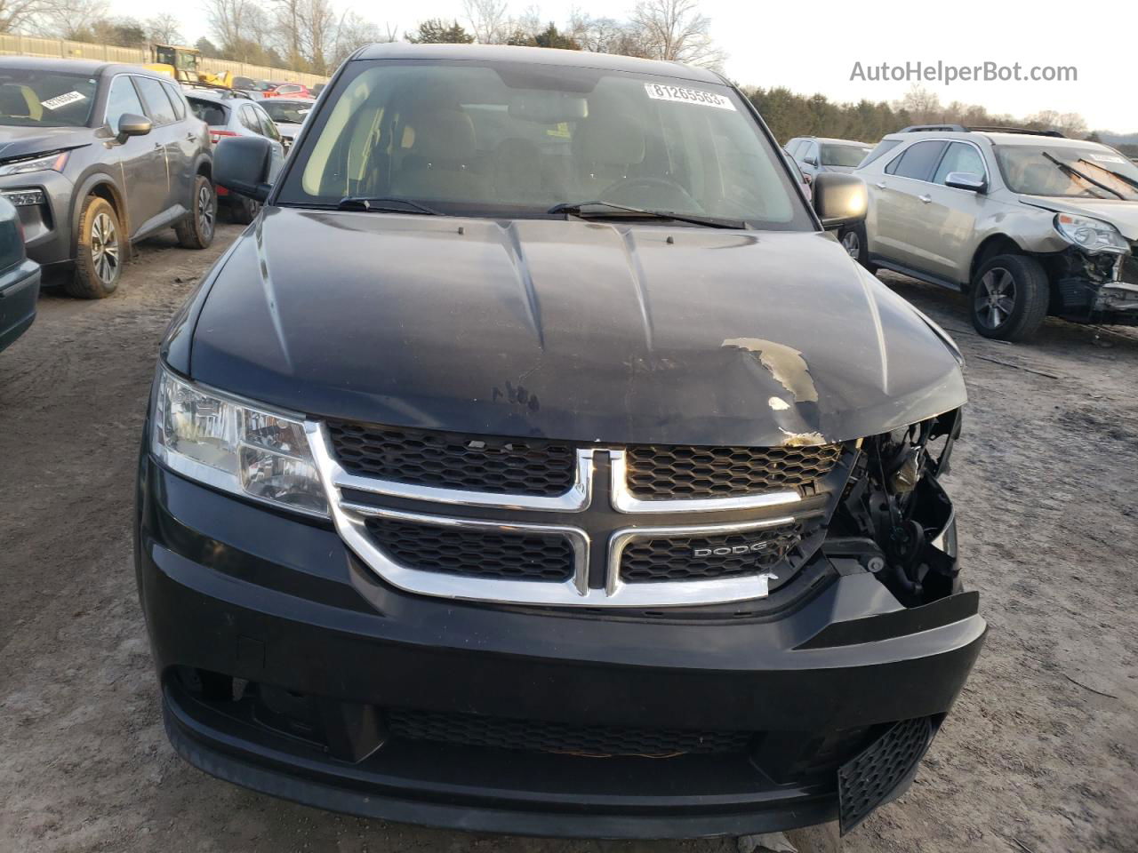 2014 Dodge Journey Se Черный vin: 3C4PDCABXET285577