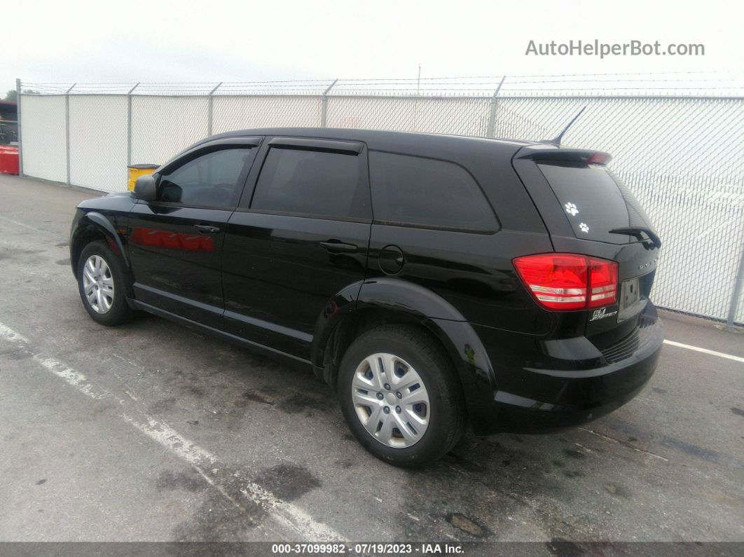 2014 Dodge Journey American Value Pkg Black vin: 3C4PDCABXET308372