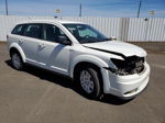 2014 Dodge Journey Se White vin: 3C4PDCABXET309800