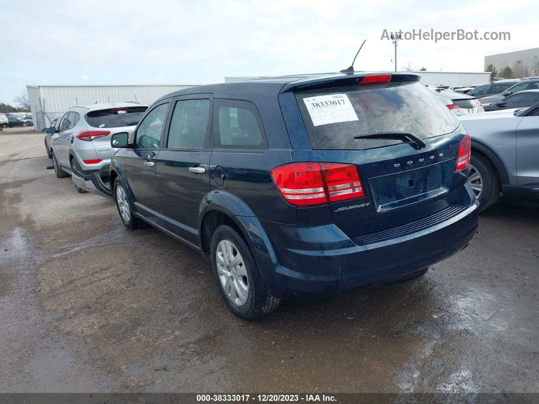 2014 Dodge Journey Se Синий vin: 3C4PDCABXET311059