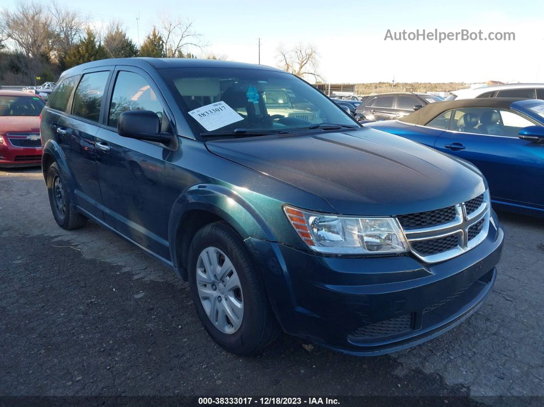 2014 Dodge Journey Se Синий vin: 3C4PDCABXET311059