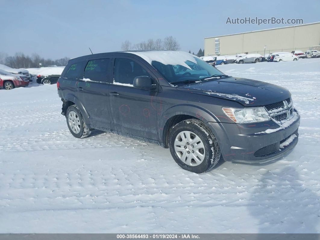 2015 Dodge Journey Se Gray vin: 3C4PDCABXFT538012