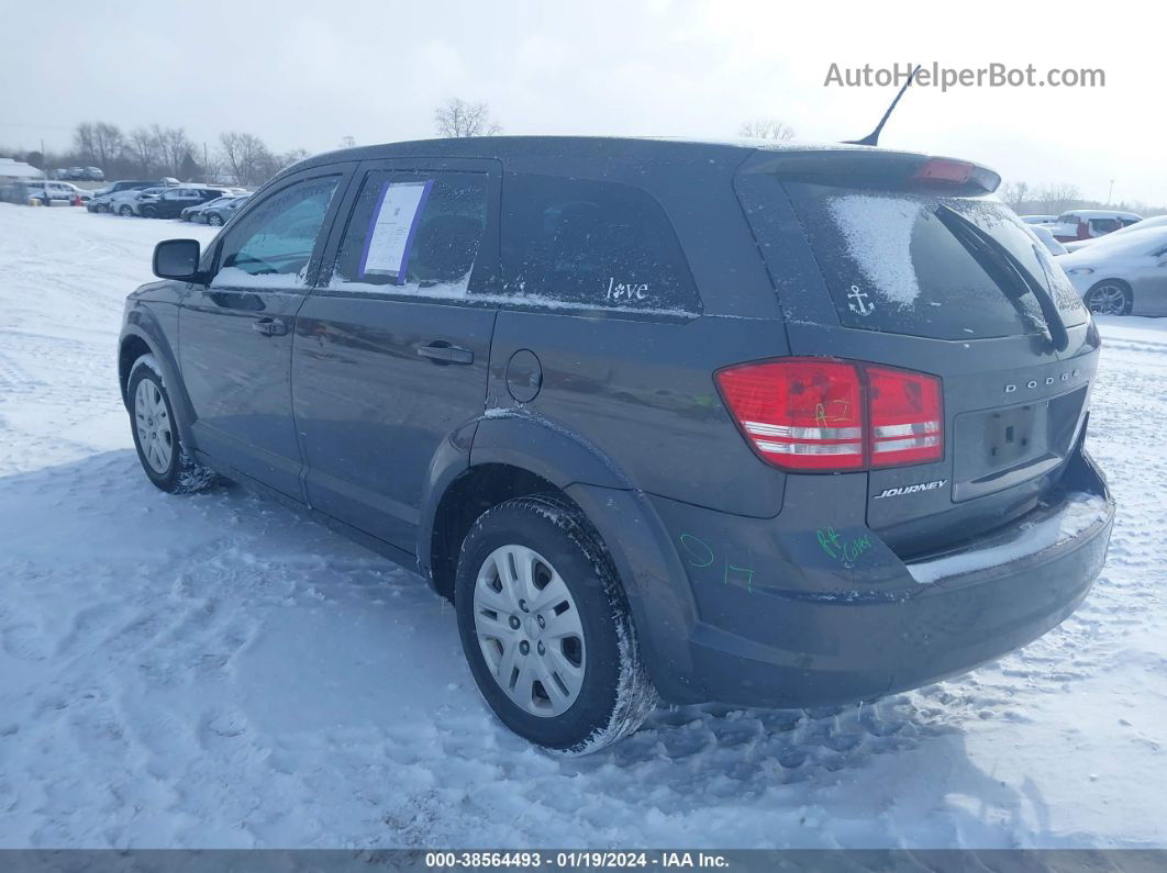 2015 Dodge Journey Se Gray vin: 3C4PDCABXFT538012