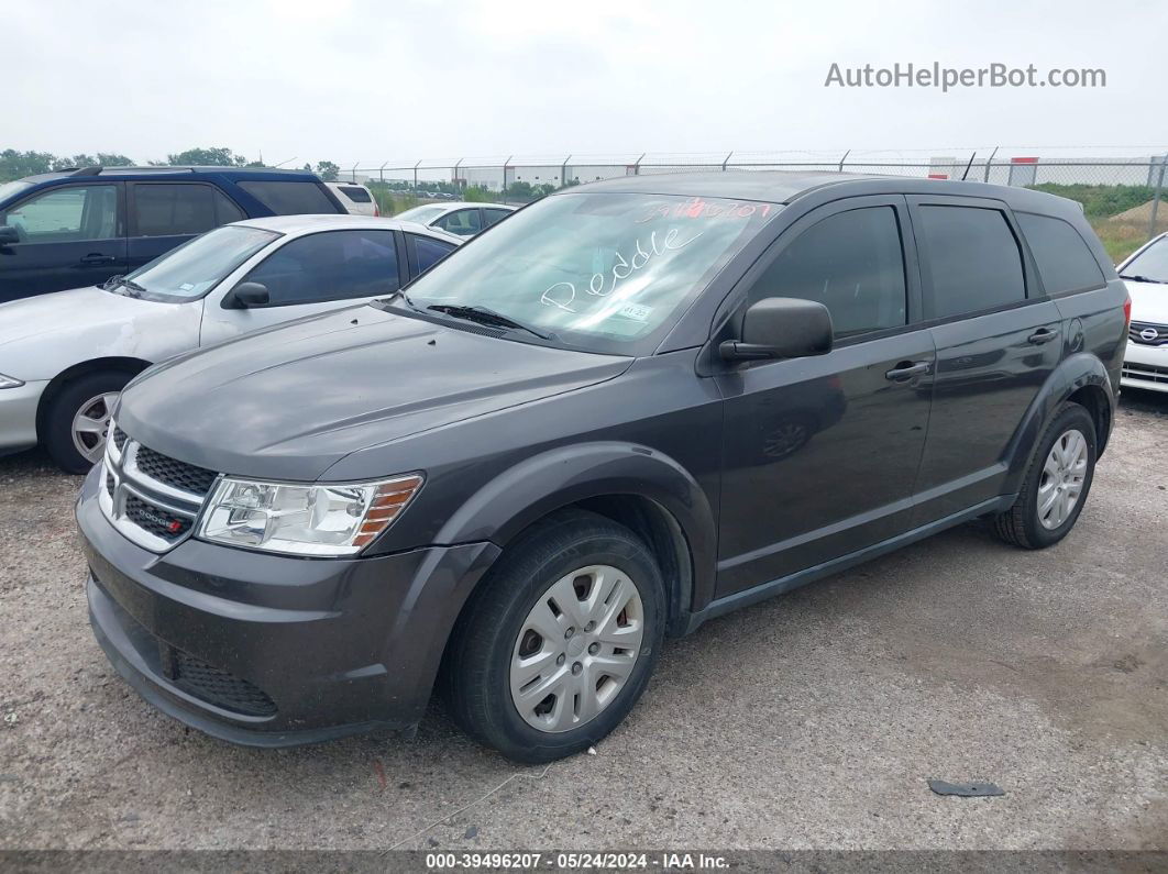 2015 Dodge Journey American Value Pkg Gray vin: 3C4PDCABXFT587680