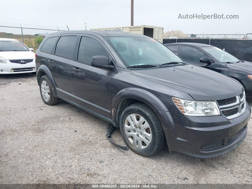 2015 Dodge Journey American Value Pkg Gray vin: 3C4PDCABXFT587680