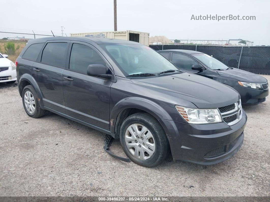 2015 Dodge Journey American Value Pkg Gray vin: 3C4PDCABXFT587680