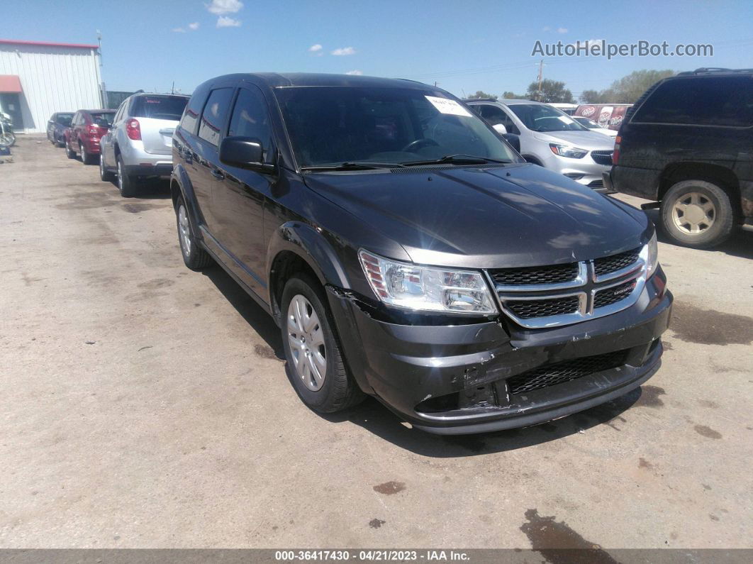 2015 Dodge Journey Se Gray vin: 3C4PDCABXFT700477